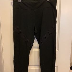 Victoria's Secret Anytime Cotton Lace-up Capri